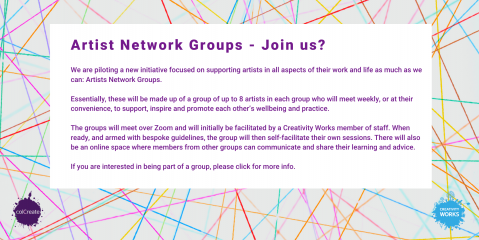 Artist Network Groups – Join us?